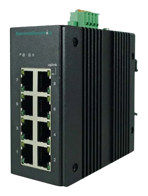 SWG1608 8-Port Industrial PoE Switch